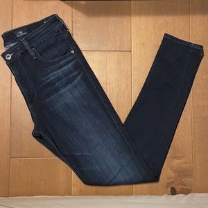 AG High rise stretch jeans The Farrah Skinny size 30R